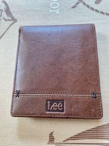 Lee 二つ折り財布 ブラウン