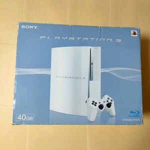 PLAYSTATION 3　本体のみ　(40GB) セラミック・ホワイト　PS3　CECHH00