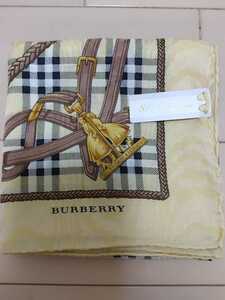  не использовался * Burberry большой размер носовой платок шарф покрывало на колени шелк хлопок 