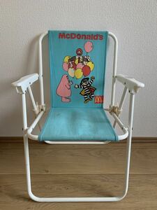 【激レア】マクドナルド 折りたたみイス McDonald フォールディングチェア　椅子　送料無料