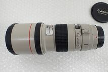 ☆代PT004-80　Canon　キャノン　EF 300mm 1:4 L ULTRASONIC ウルトラソニック 望遠レンズ 　一眼カメラ用（オートフォーカス）_画像8