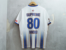 美品 Supreme Arabic Logo Soccer Jersey アラビック ロゴ サッカー ジャージー M 白 ホワイト 新作 21SS _画像2