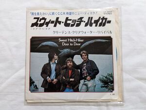 【赤盤】Creedence Clearwater Revival Sweet Hitch-Hiker / Door To Door 7インチ EP LR-2856