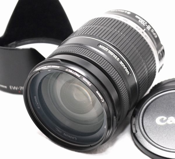 ヤフオク! -「canon ef-s 18-200mm 3.5-5.6 is」の落札相場・落札価格