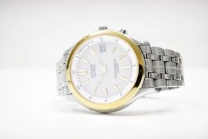 376 CITIZEN Eco-Drive H415-S033039 シチズン エコドライブ ソーラー メンズ 腕時計 純正ブレス