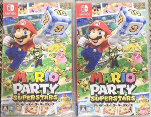 2本セット 新品未開封 マリオパーティ スーパースターズ Switch シュリンク付き