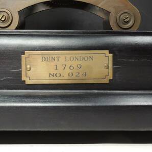 ■アンティーク■ゼンマイ式・振り子・置時計・超細密細工・DENT LONDON・1769・NO.024・f238の画像10