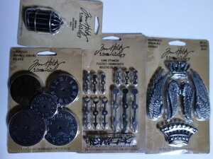 Art hand Auction ■ TimHoltz Metal Parts Set Clock Hatori Cage Gear ■, hand craft, handicraft, beadwork, metal parts