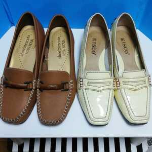  Loafer *2 pairs set *KISCO*VITA NOVA vi tano-ba*22cm