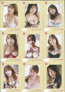 夏来唯　　ファースト トレーディングカード　　生写真カード　　PHOTO CARD　　全９種