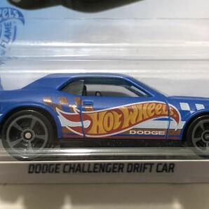 レア 人気 Dodge Challenger Drift Car 426 Mopar ダッジ チャレンジャー ドリフト カー 2021 HW Race Team Series ブルー Blue 絶版の画像1