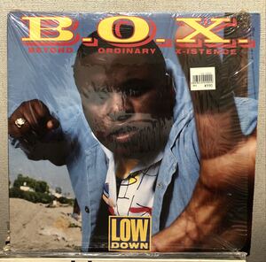 レア 倉庫出 シュリンク 1991 B.O.X. / Low Down ｂ/ｗ B A Real G Beyond Ordinary X-Isteince Original US 12 PWL DJ Battle Cat 絶版