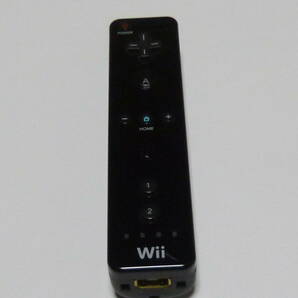 R002【送料無料 即日発送 動作確認済】Wii リモコン コントローラ 任天堂 Nintendo 純正 RVL-003 黒　ブラック