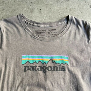 patagonia パタゴニア フロントロゴプリント オーガニックコットン Tシャツ メンズM