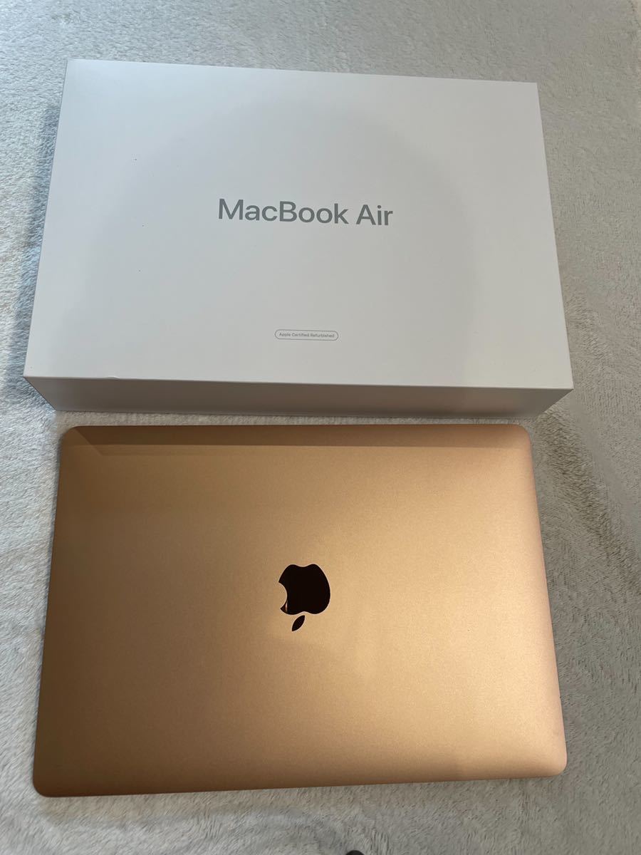 Apple MacBook Air RFB gold13.3/1.6GHZ/8GB/HDD128GB コンピュータ ...