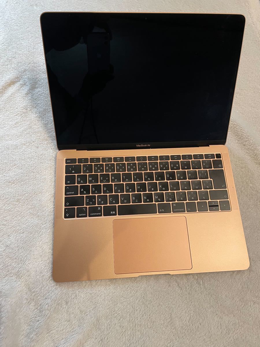 Apple MacBook Air RFB gold13.3/1.6GHZ/8GB/HDD128GB コンピュータ ...