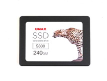 送料無料！使用少471時間！UMAX製 SSD 240GB UM-SSD25S330-240 【S・M・A・R・T正常】 検索：ファーム・プリント基板_画像1