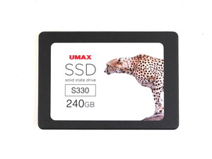 送料無料！使用少471時間！UMAX製 SSD 240GB UM-SSD25S330-240 【S・M・A・R・T正常】 検索：ファーム・プリント基板
