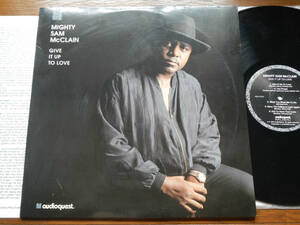 【LP】高音質AUDIOPHILE180g重量盤(AQ-LP1015米国AUDIOQUEST1993年MIGHTY SAM McCLAIN/GIVE IT UP TO LOVE)