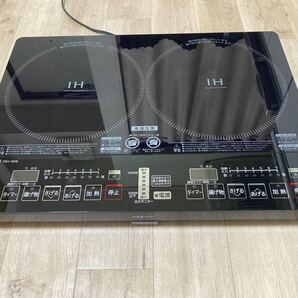 2口IHクッキングヒーター IH調理器 YAMAZEN YEH-1456 2019製