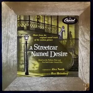 0( =^・_・^)=〇☆米盤オリジナル10”LP★欲望という名の電車★アレックス・ノース★A Streetcar Named Desire★Alex North★Capitol L289