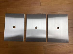 【廃盤?】【希少】【レア】IGTステンレストレー1ユニット 3個 ※互換品※同等品※スノーピーク※