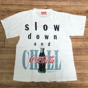 90年代 コカ・コーラ　半袖Tシャツ USA製 ヴィンテージ　ホワイト　Lサイズ 1994年　ビッグサイズ