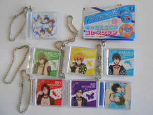 ♯Kqt28BzフリーFree!キャラミニCDコレクション全7種男子水泳部:♂SKジャパン ♀200円〓016180_c