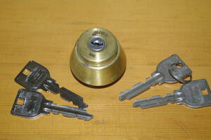  ключ LA/DA цилиндр (MIWA) золотой цвет U9 2 шт + 2 шт приложен 