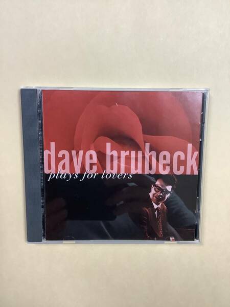 送料無料 DAVE BRUBECK「PLAYS FOR LOVERS」輸入盤