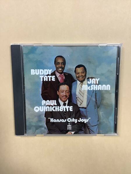 送料無料 BUDDY TATE, PAUL QUINICHETTE & JAY McSHANN「KANSAS CITY JOYS」輸入盤