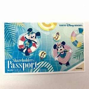 e)東京ディズニーリゾート 株主用パスポート 1枚 有効期限/2023年6月30日迄 ※ゆうパケット 送料無料 