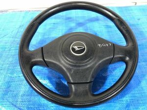 ダイハツ ミラジーノ L700S ステアリングホイール ハンドル ホーンパッド付 STEERING WHEEL ID:505