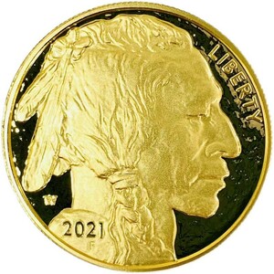 インディアン リバティ金貨 大型金貨 アメリカ 2021年 50ドル 31.1g 1オンス 純金 24金 イエローゴールド コイン コレクション 記念メダル