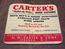 ビンテージ50's●CARTER'SアドバタイジングノートブックB●220614i8-otclct 1950sカーターズワーク手帳メモ帳販促品_画像5