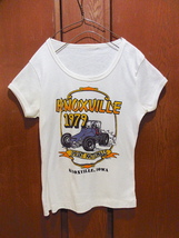 ビンテージ70's●KNOXVILLE 1979 SPRINT NATIONALSキッズプリントTシャツ●220609r4-k-tsh古着子供服半袖シャツUSA_画像1