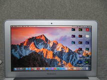 MacBook Air A1370 ◆ 中古美品 ◆ 高速 1.4GHz / 2GB / 高速SSD 128GB ◆ macOS 10.13. 6 ◆ 他の＆Office付き◆11.6型_画像2