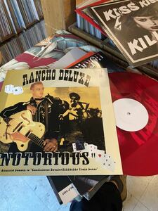 Rancho Deluxe White Label Red Vinyl LP Notorious ロカビリー