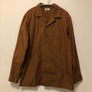 UNIQLO ユニクロ オープンカラーシャツ Mサイズ