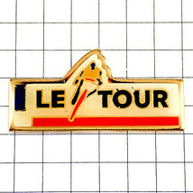 ピンバッジ・ツールドフランス自転車レース/LE TOUR◆フランス限定ピンズ◆レアなヴィンテージものピンバッチ_画像1