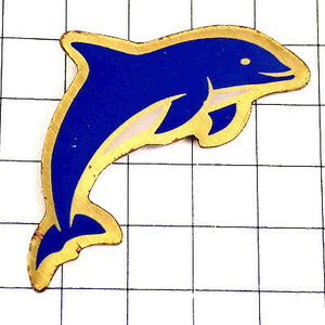  pin badge * dolphin blue blue .. light blue * France limitation pin z* rare . Vintage thing pin bachi