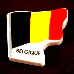 フェブ・ベルギーの国旗◆フランス限定フェーヴ◆ガレットデロワFEVEフェブ小さな置き物