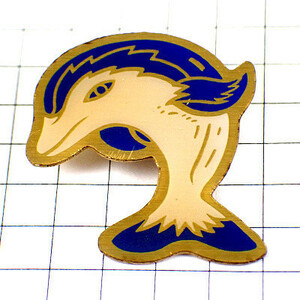  pin badge * dolphin fish Dolphin blue * France limitation pin z* rare . Vintage thing pin bachi