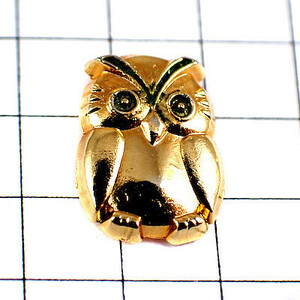  pin badge * owl bird .... gold color Gold. small .* France limitation pin z* rare . Vintage thing pin bachi