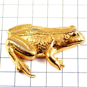  pin badge * frog . Gold gold color * France limitation pin z* rare . Vintage thing pin bachi