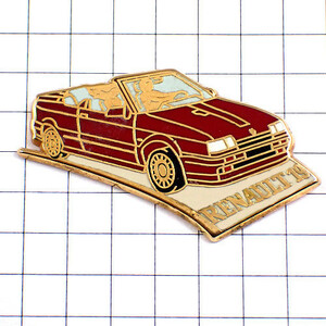  pin badge * Renault 19 open car red car * France limitation pin z* rare . Vintage thing pin bachi
