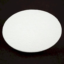 ピンズ・New!白い木５個１セット楕円形バタフライ型キャッチ付き_画像1