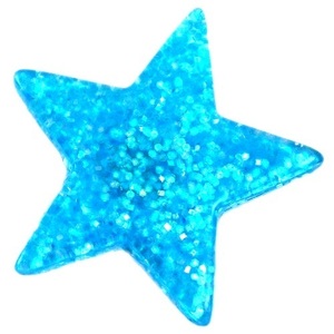 ピンズ・スター星型ブルー青色