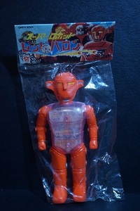 当時 スーパーロボット レッドバロン ソフビ 人形 未使用品 昭和 レトロ ウッド