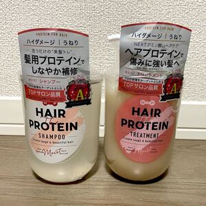 ヘアザプロテイン モイストシャンプー ヘアトリートメント 460ml セット